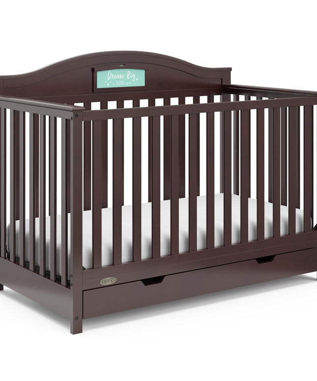 Graco® Story Customizable 5-in-1 Convertible Crib with Drawer