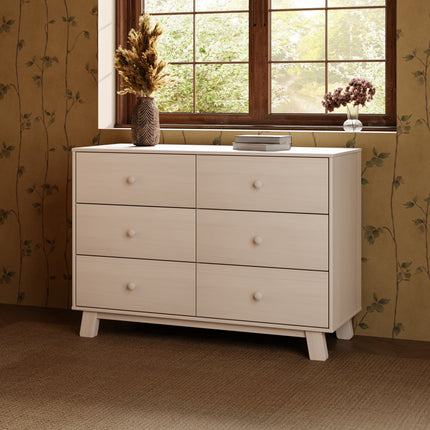Hudson Modern 6-Drawer Assembled Double Dresser
