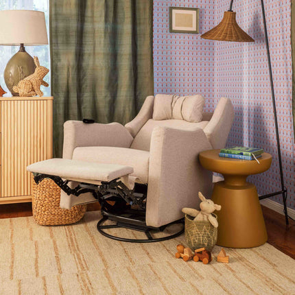 Kiwi Deluxe Power Recliner and Swivel Glider with Heat and Massage