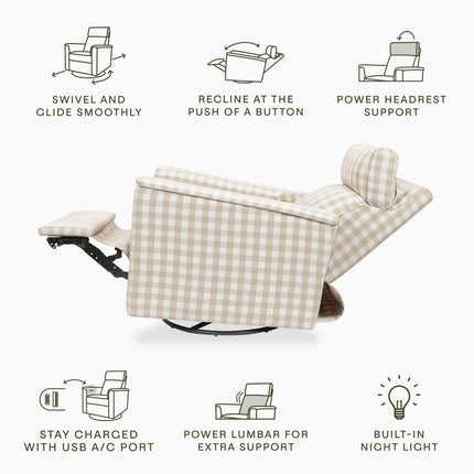 Willa Pro Power Recliner and Swivel Glider