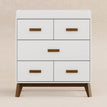White / Natural Walnut
