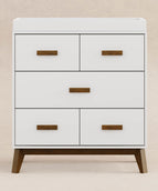 White / Natural Walnut
