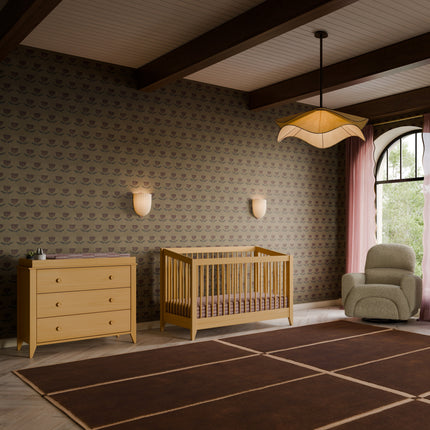 Sprout 4-in-1 Convertible Crib with Toddler Bed Conversion Kit