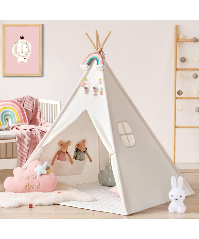 Tiny Land® Teepee for Kids With Mat