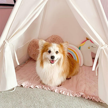 Tiny Land® Teepee for Kids With Mat