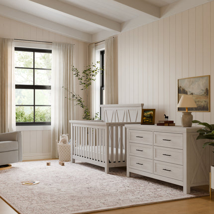 Emory Farmhouse 6-Drawer Dresser