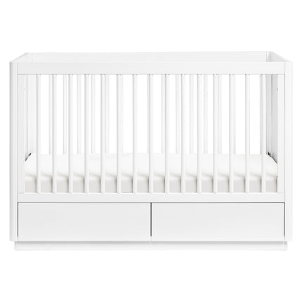 Bento 3-in-1 Convertible Storage Crib with Toddler Bed Conversion Kit