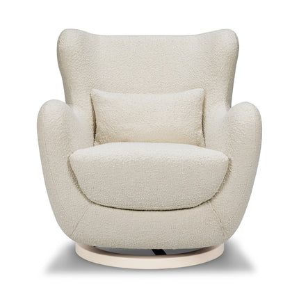 Solstice Swivel Glider in Boucle
