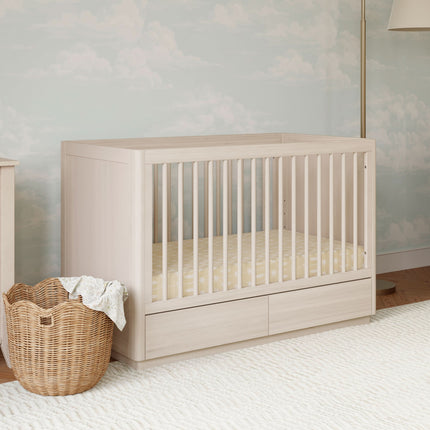 Bento 3-in-1 Convertible Storage Crib with Toddler Bed Conversion Kit