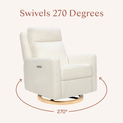 Sigi Pro Power Recliner and Swivel Glider with Power Adjustable Headrest and Lumbar Support