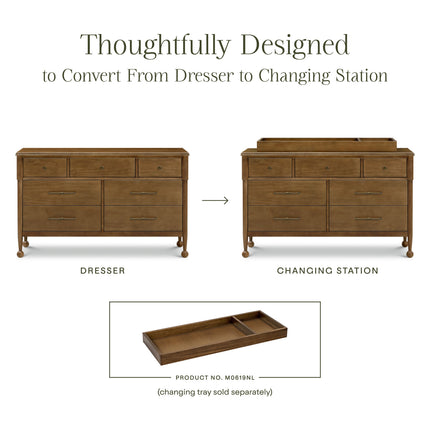Alouette 7-Drawer Assembled Dresser