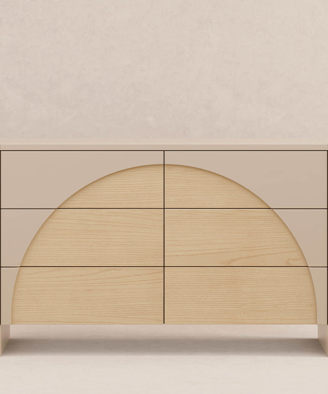 Moab 6-Drawer Assembled Dresser