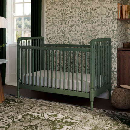 Liberty 3-in-1 Convertible Spindle Crib with Toddler Bed Conversion Kit