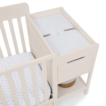 Maya 5-in-1 Convertible Crib and Changer with Storage