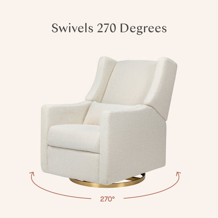 Kiwi Electronic Recliner and Swivel Glider with USB port