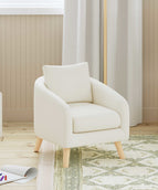 Vanilla with Light Wood Feet