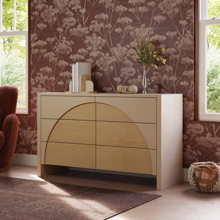 Moab 6-Drawer Assembled Dresser