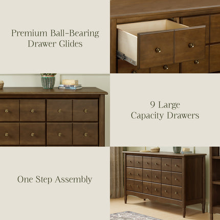 Liberty 9-Drawer Assembled Dresser