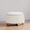 Performance Ivory Boucle with Honey Ball Feet