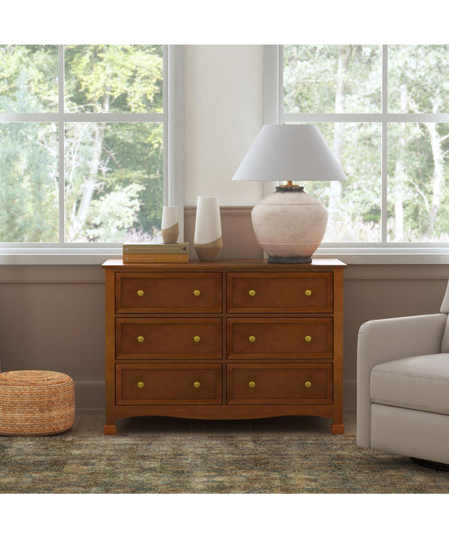 Kalani 6-Drawer Double Wide Dresser