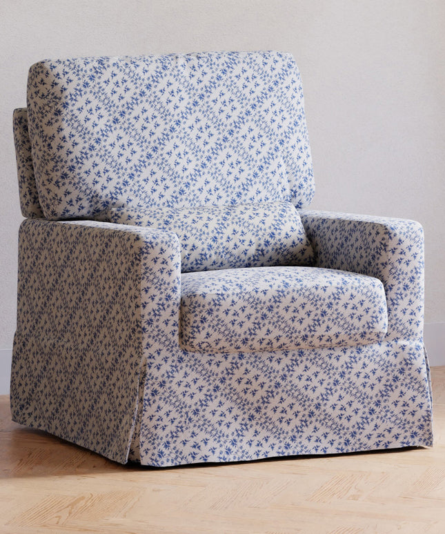 Sarah Flint x Namesake Crawford Swivel Glider in Eco-Performance Fabric | Water Repellent & Stain Resistant