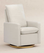 Ivory Boucle with Gold Base