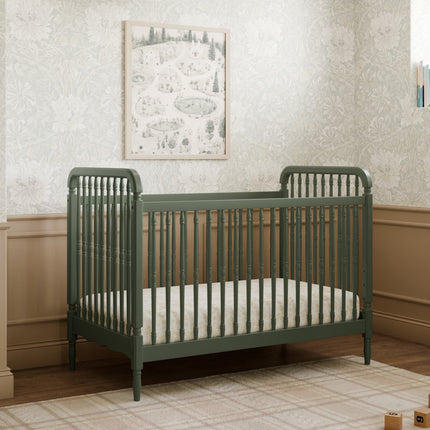 Liberty 3-in-1 Convertible Spindle Crib with Toddler Bed Conversion Kit