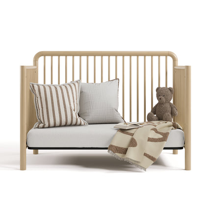 Storkcraft® Porto Deluxe 5-in-1 Convertible Crib with Bonus Toddler Guardrail