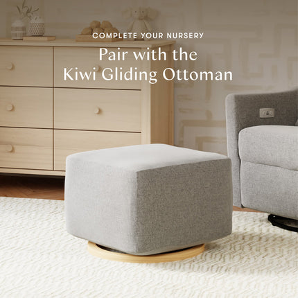 Kiwi Electronic Recliner and Swivel Glider with USB port