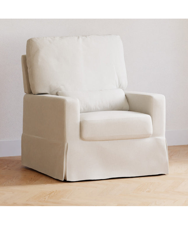 Crawford Pillowback Comfort Swivel Glider