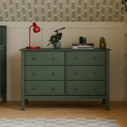 Jayden 6-Drawer Double Wide Dresser