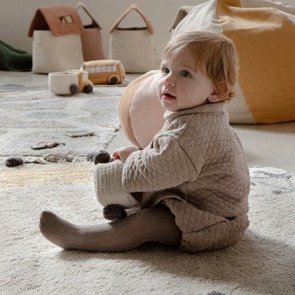 Wheels Washable Rug