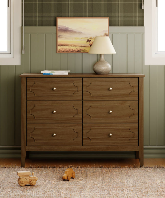 Chloe Regency 6-Drawer Dresser