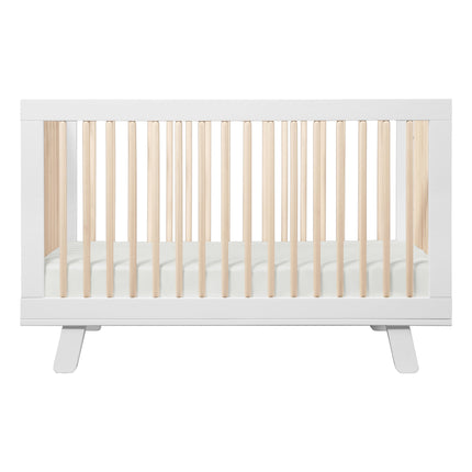Hudson 3-in-1 Convertible Crib with Toddler Bed Conversion Kit