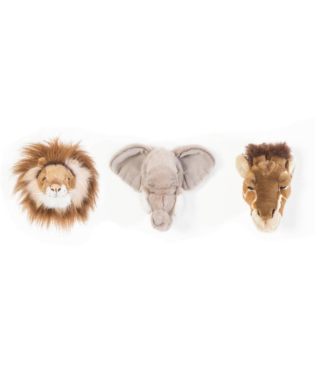 Wild & Soft Mini Wall Toys - Safari Box (3 Pack)