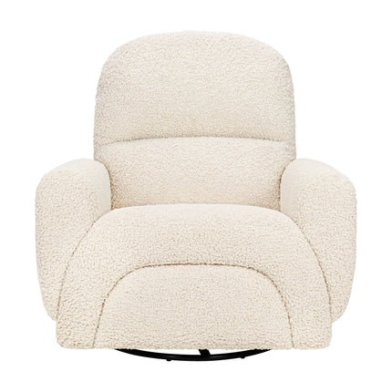 Rainbow Recliner and Swivel Glider in Teddy Loop