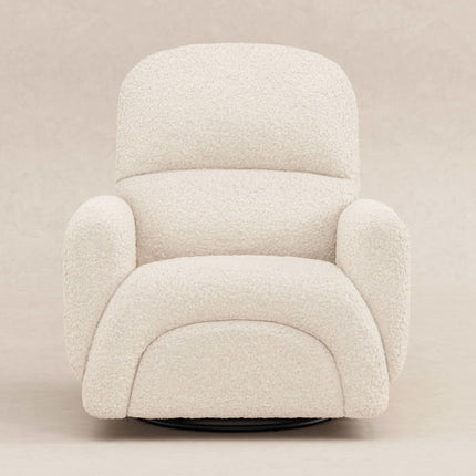 Rainbow Recliner and Swivel Glider in Teddy Loop