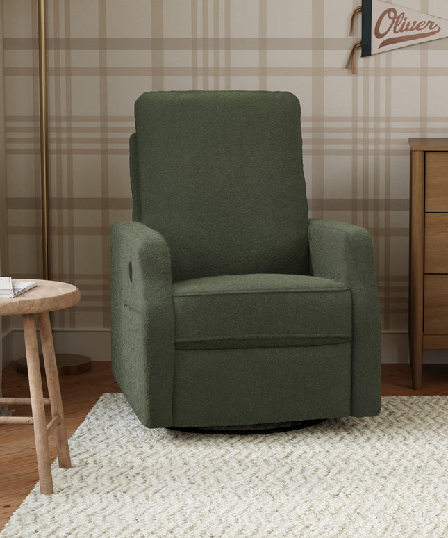 Lucas Pillowback Swivel Recliner