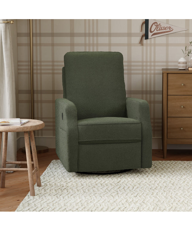 Lucas Pillowback Swivel Recliner