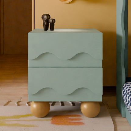 Lido Wave Assembled Nightstand