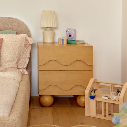 Lido Wave Assembled Nightstand