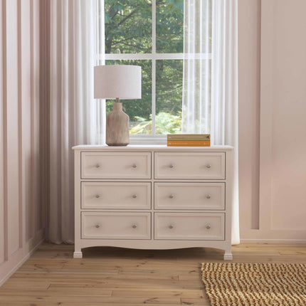 Kalani 6-Drawer Double Wide Dresser