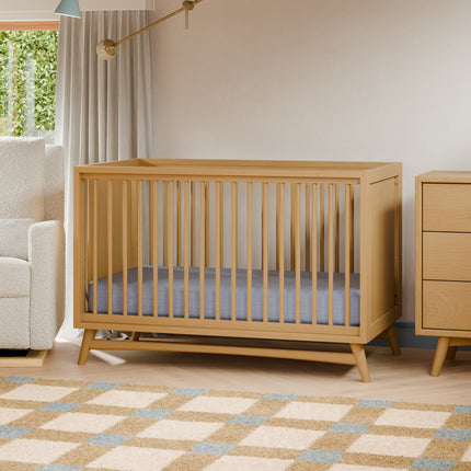 Peggy 3-in-1 Convertible Crib with Toddler Bed Conversion Kit