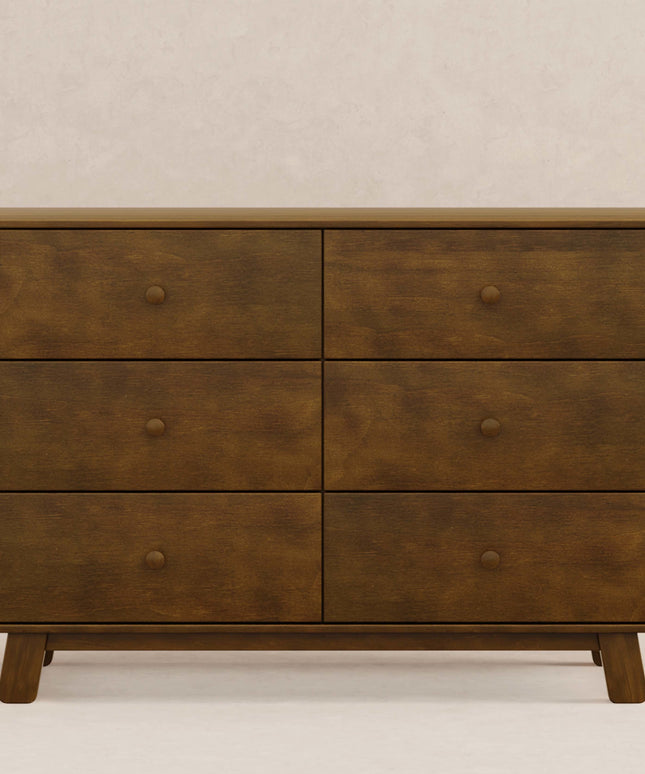 Hudson Modern 6-Drawer Assembled Double Dresser