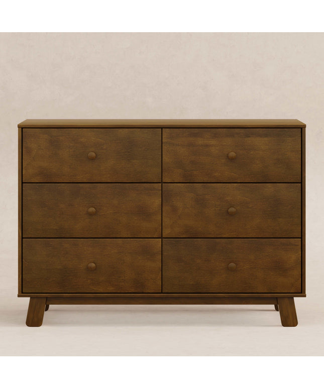 Hudson Modern 6-Drawer Assembled Double Dresser