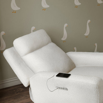 Sigi Pro Power Recliner and Swivel Glider with Power Adjustable Headrest and Lumbar Support