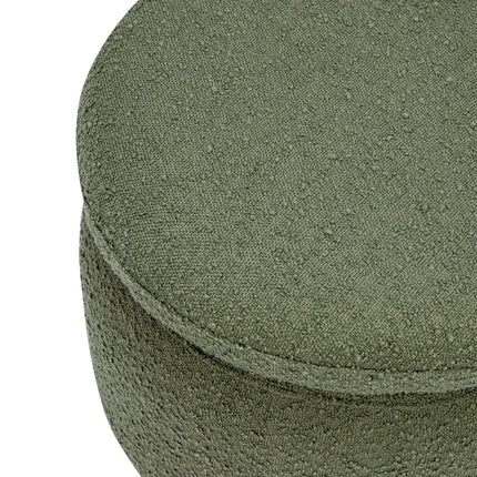 Enoki Storage Ottoman in Boucle
