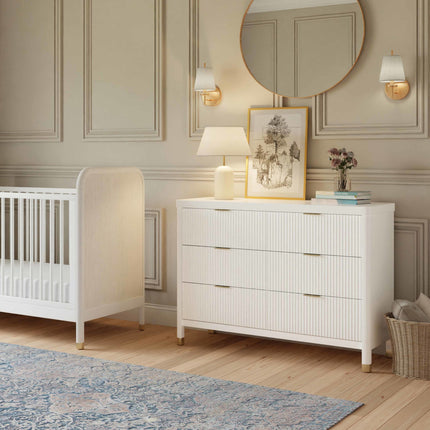 Brimsley Tambour 6-Drawer Assembled Dresser