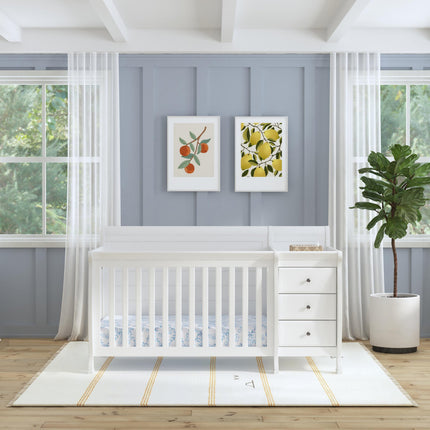 Kalani 4-in-1 Crib and Changer Combo