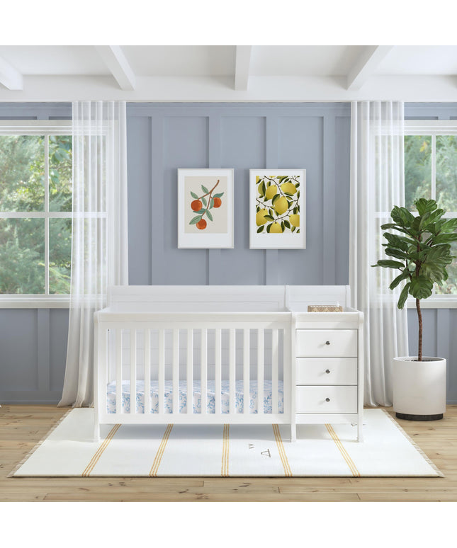 Kalani 4-in-1 Crib and Changer Combo